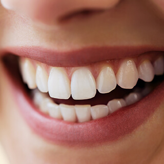 Closeup of health smile